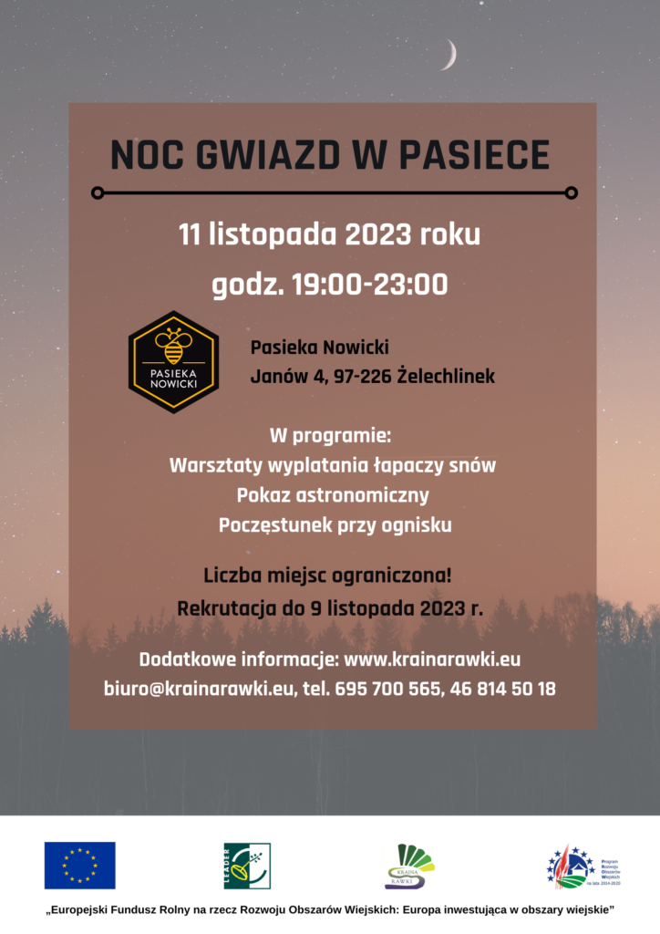 Noc gwiazd plakat